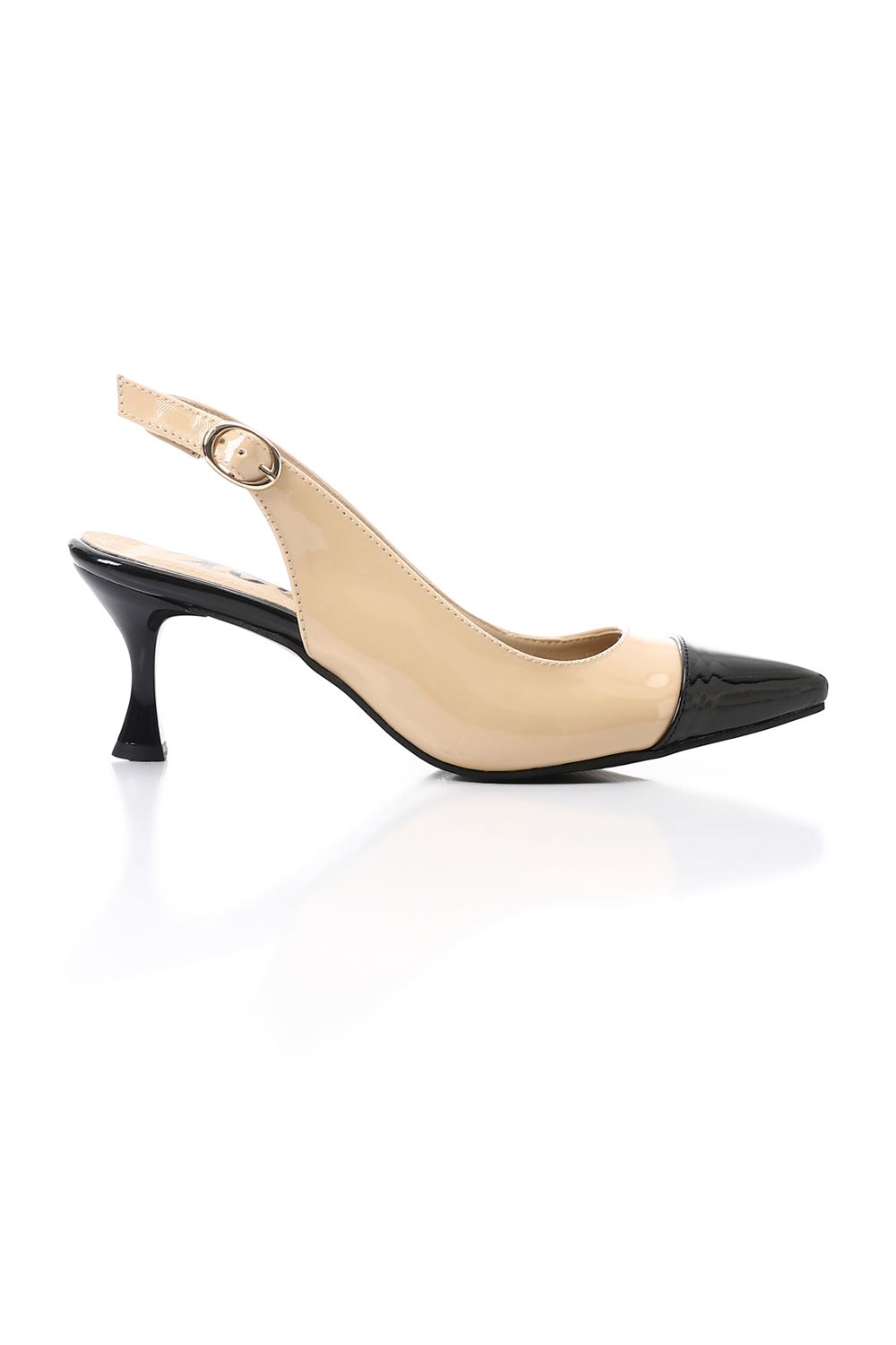 Slingback Kitten High Heels Shoes