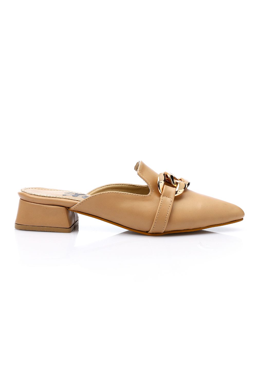 Camel Chain Detail Mules