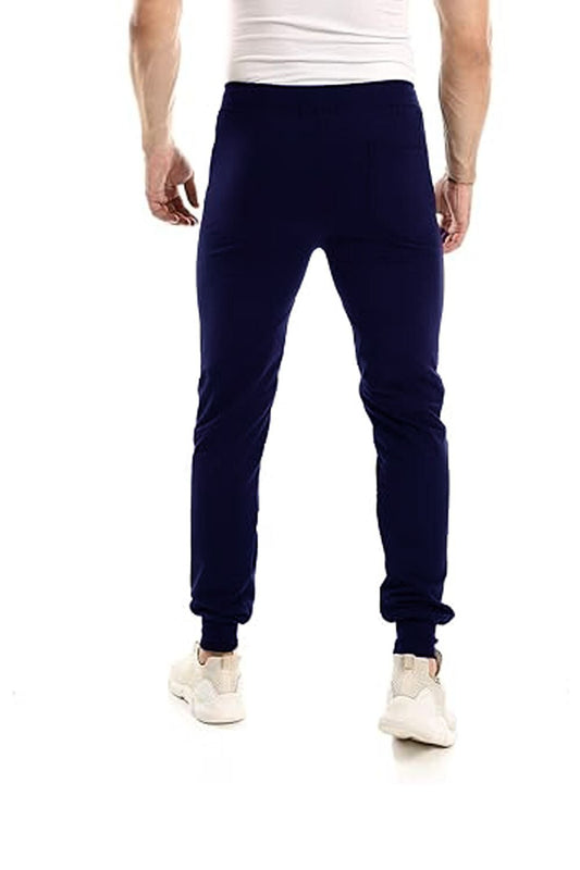 Navy Plain Sweatpants