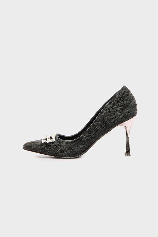 حذاء سواريه بكعب عالي