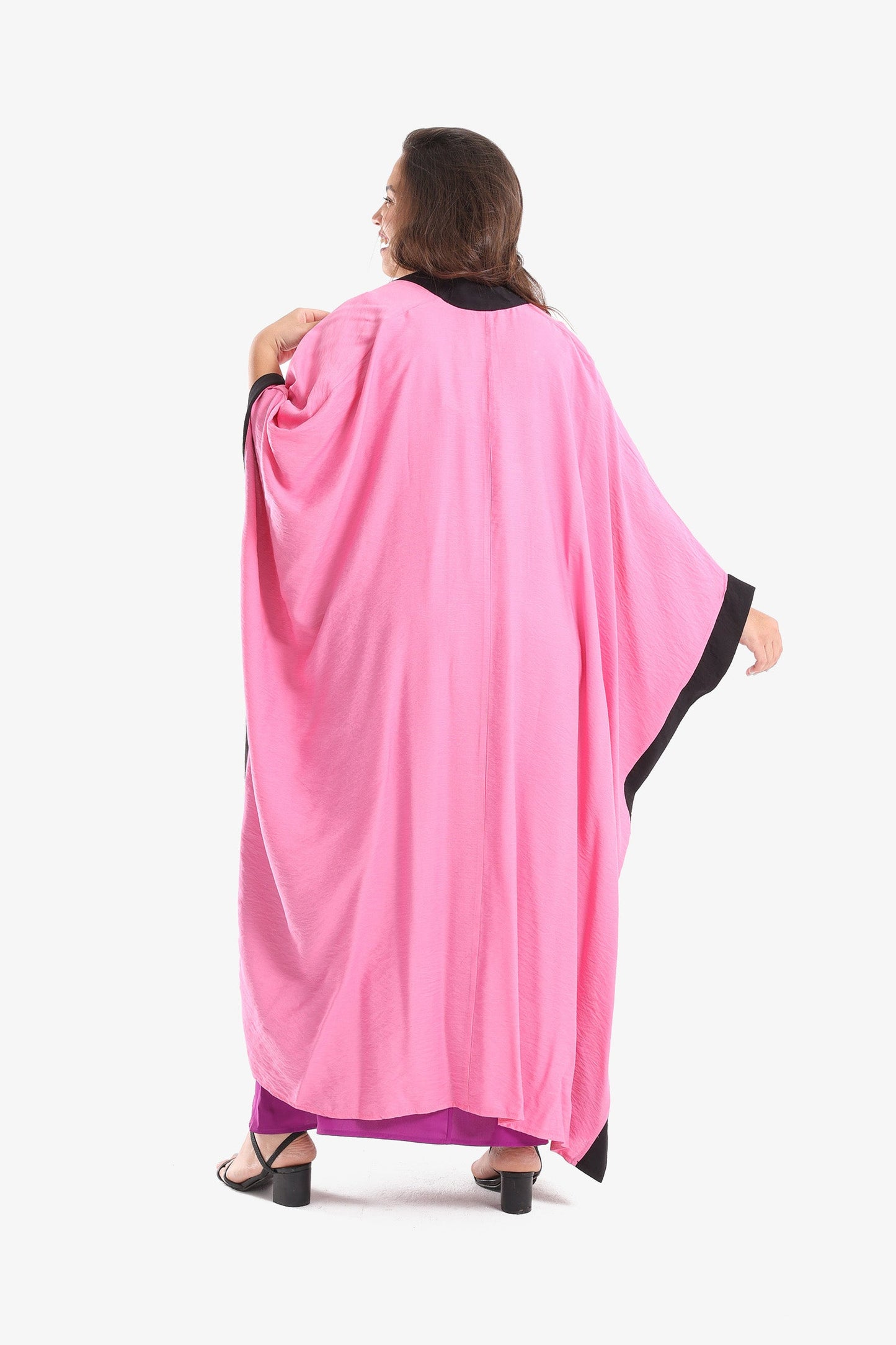 Dual Tone Color Kimono