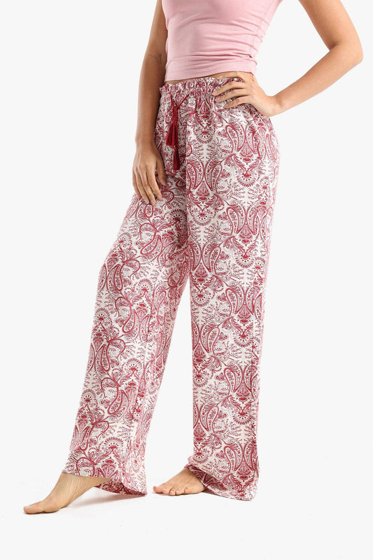 Wide Leg Pyjama Pants - Carina - ??’????????ñ??�ÿ??ƒ?ÿ????