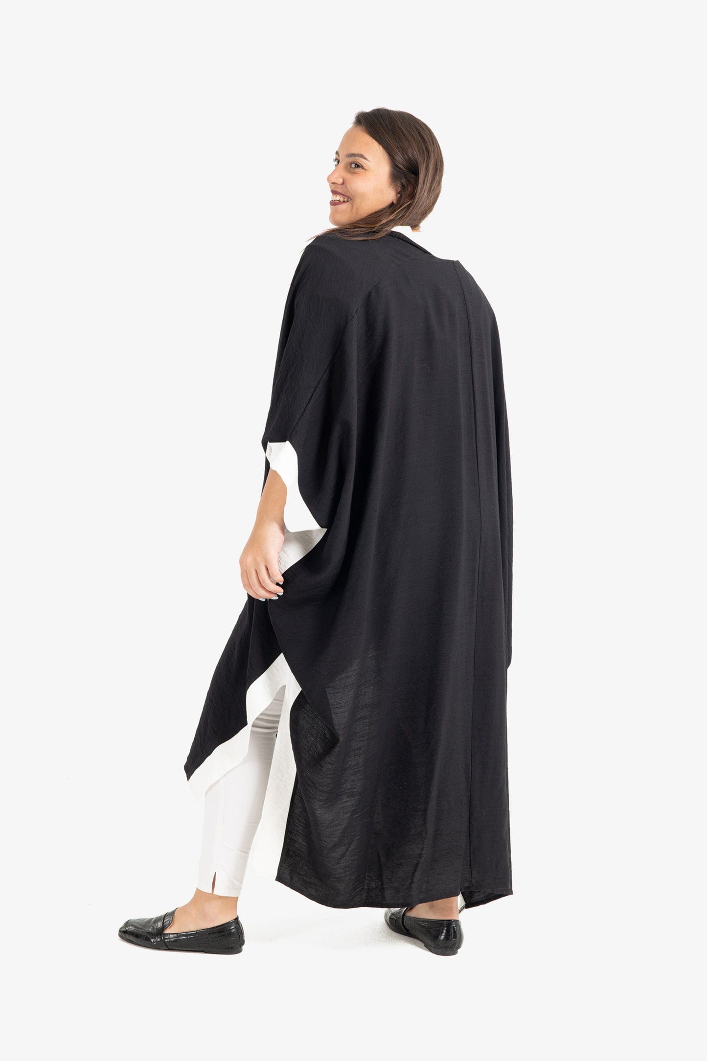 Dual Tone Color Kimono