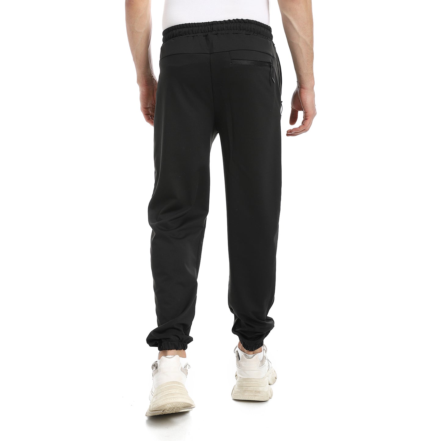 Summer Melton Zippered Pants - بنطلون صيفي ميلتون بسحاب
