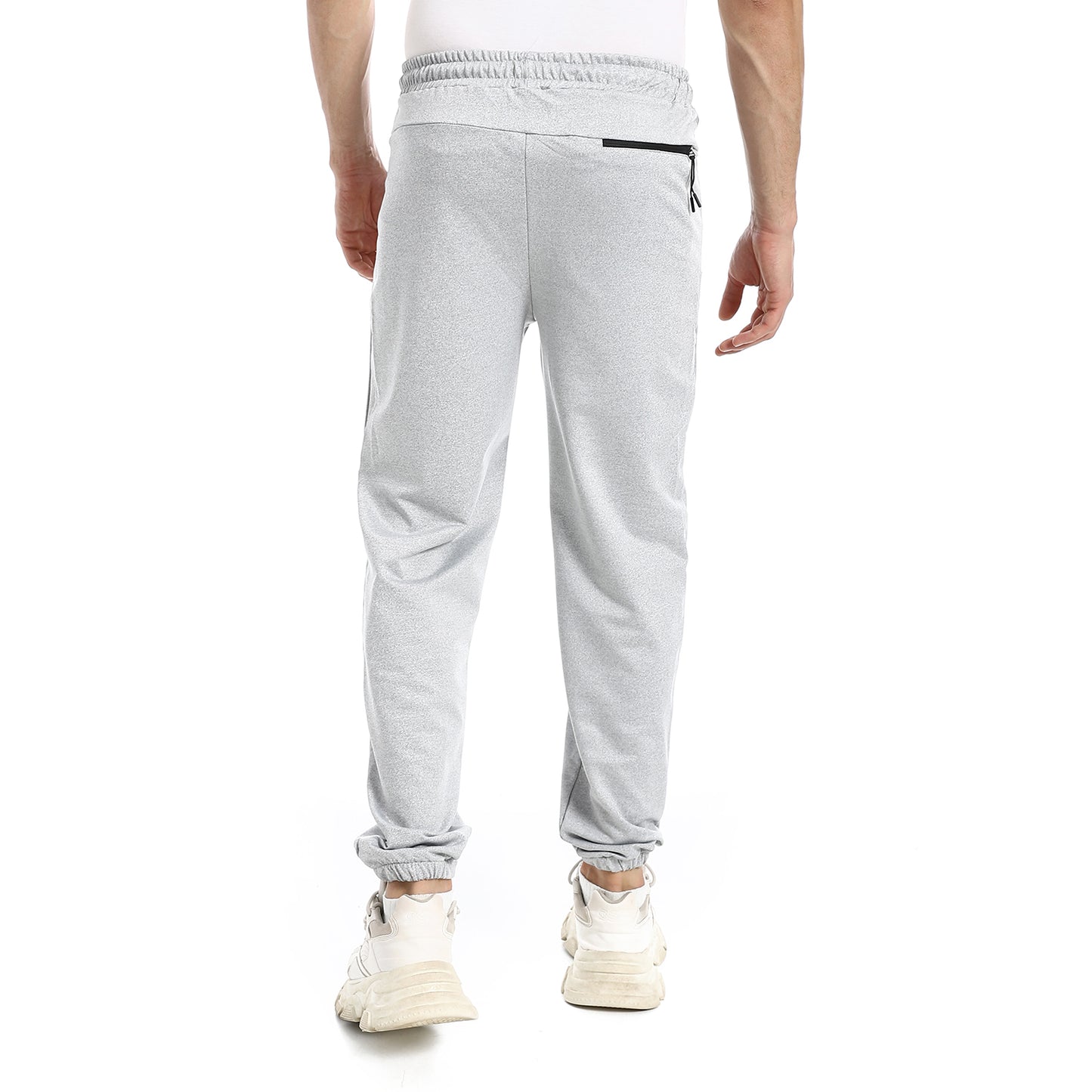 Summer Melton Zippered Pants - بنطلون صيفي ميلتون بسحاب