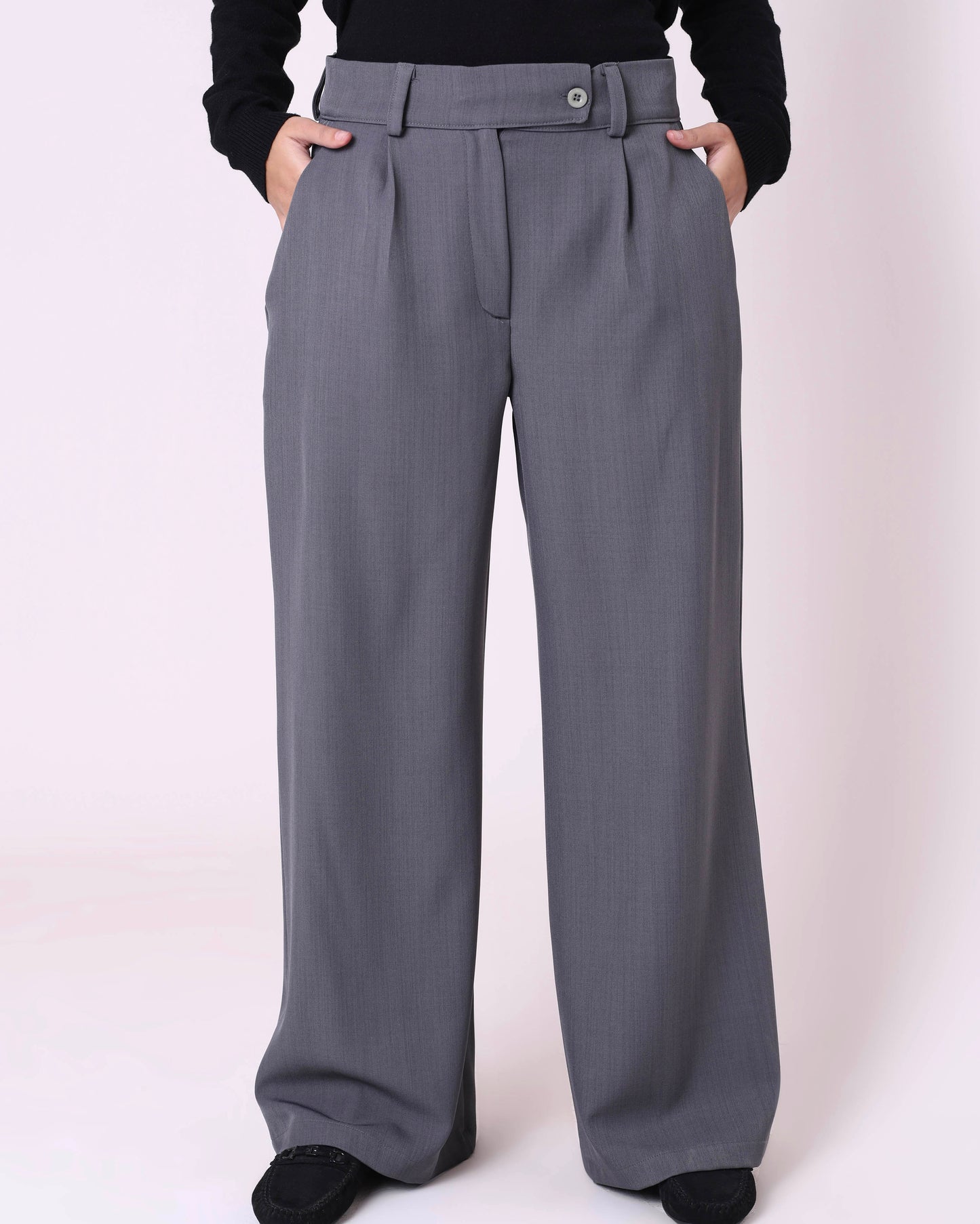 Gray Formal Pants