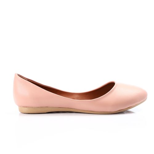 Rose Round Toe Cap Ballerina