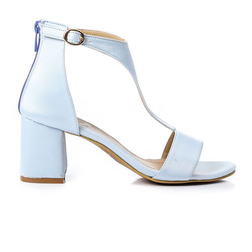 Comfy Heel Back Zipper Sandal