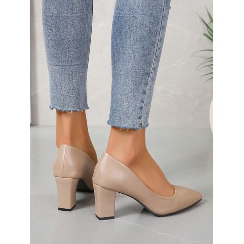 Cafe Latte Classy High Heels