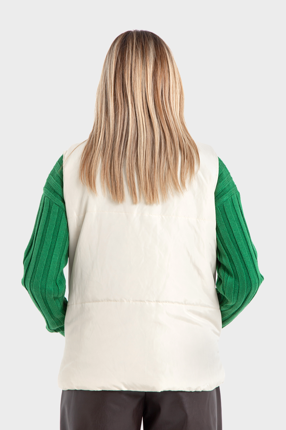 Off White Puffer Vest