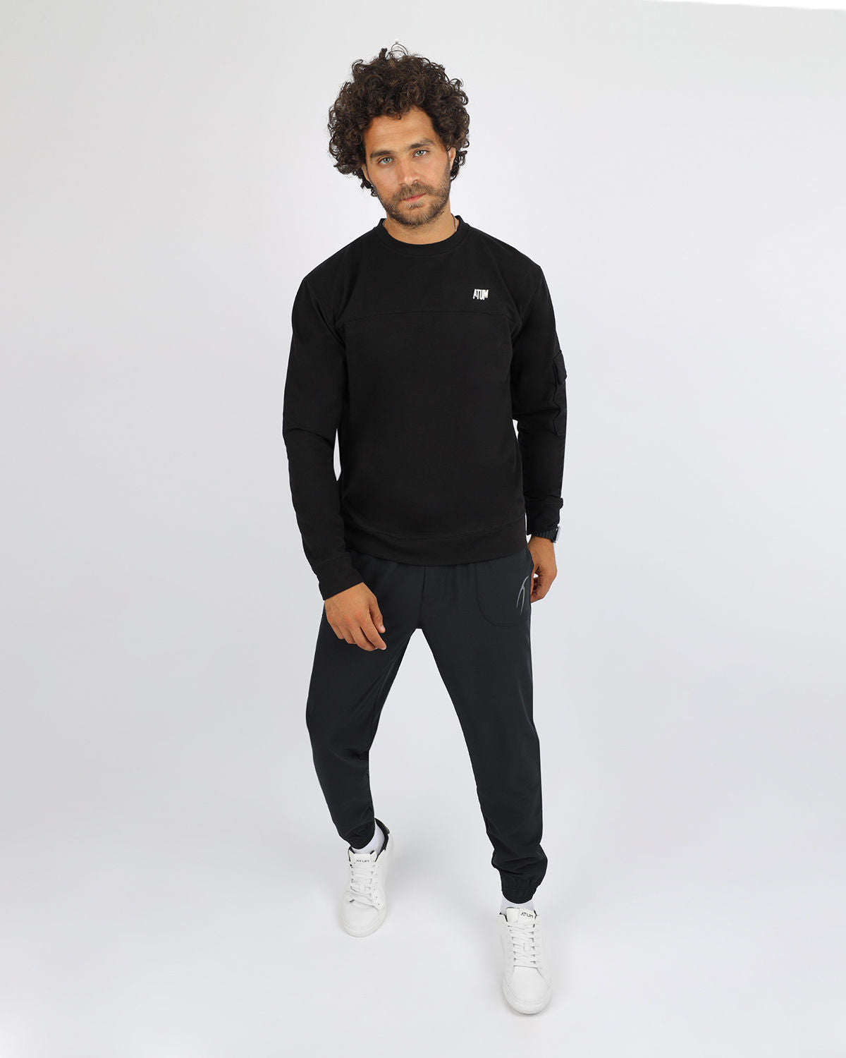 Black Long-Sleeve T-Shirt