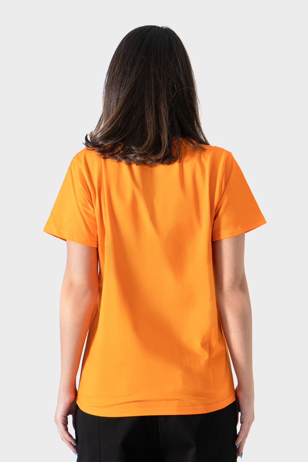 Orange Crew Neck T-Shirt