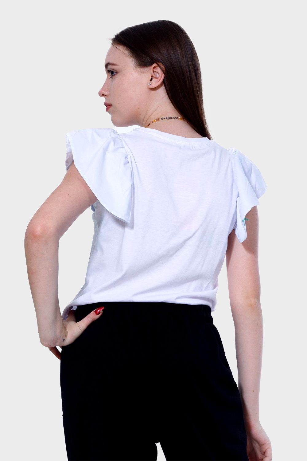 Ruched Sleeve Top