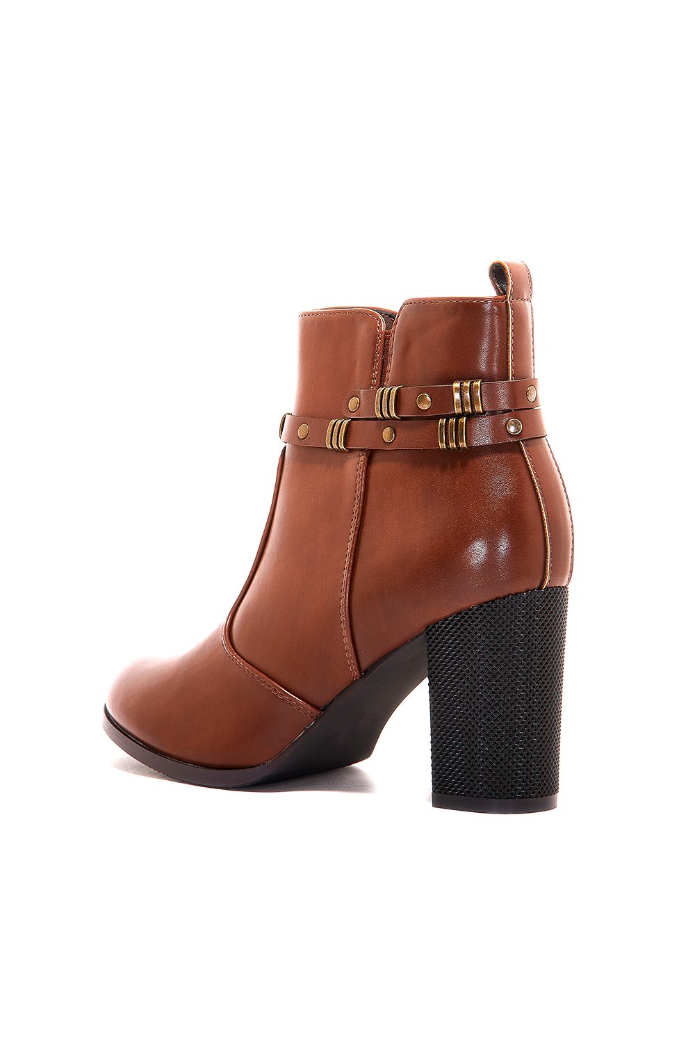 Side Zip-up Half Boot