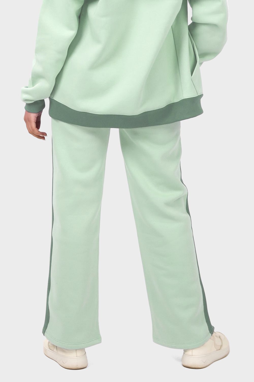 Bi-Tone Straight Leg Sweatpant