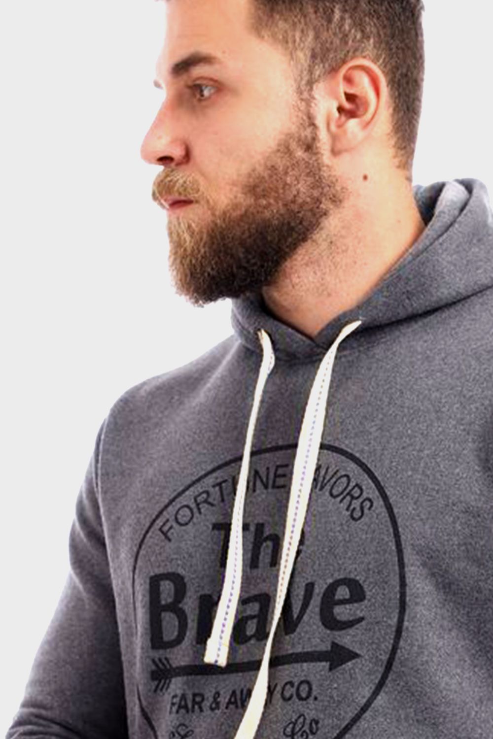 The Brave Printed Hoodie
