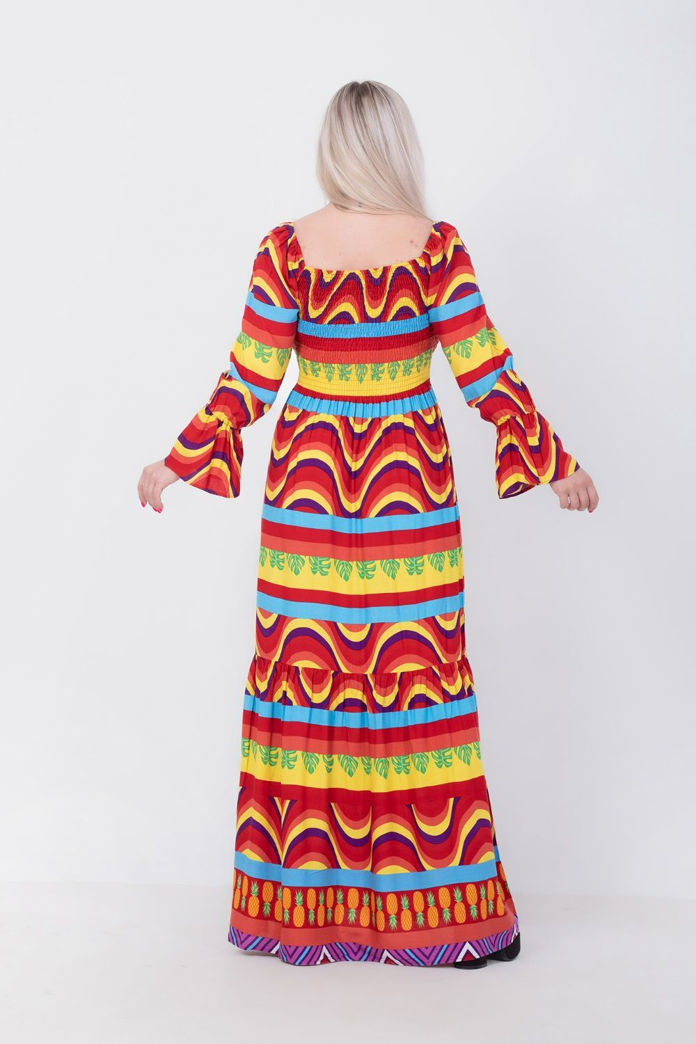 Colorful Maxi Dress