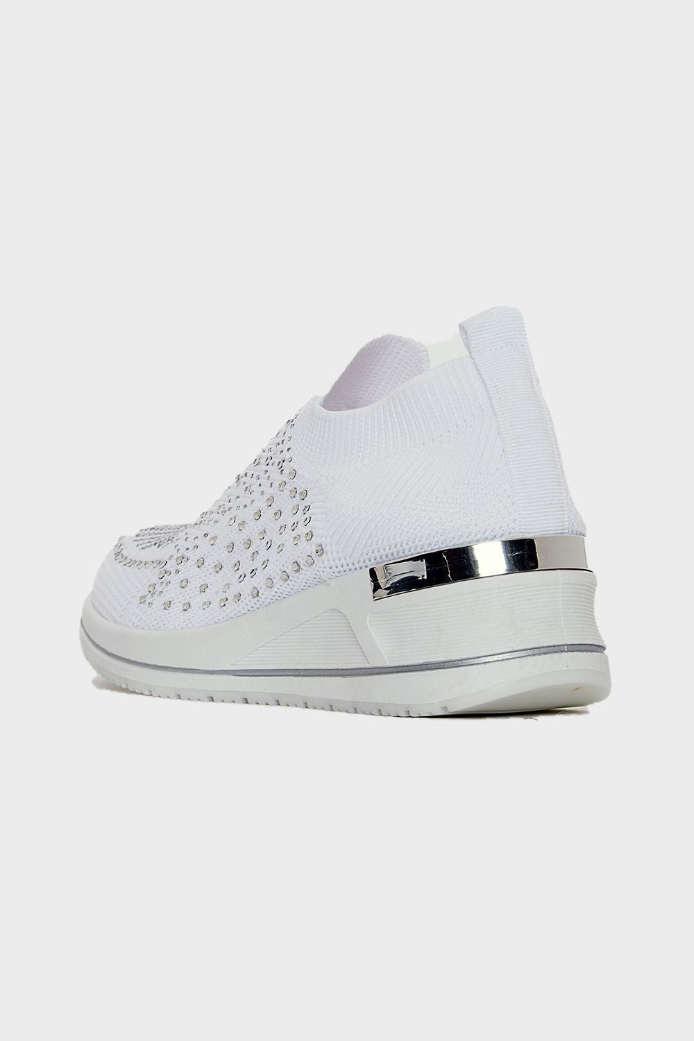 Shiny Front Side Sneakers