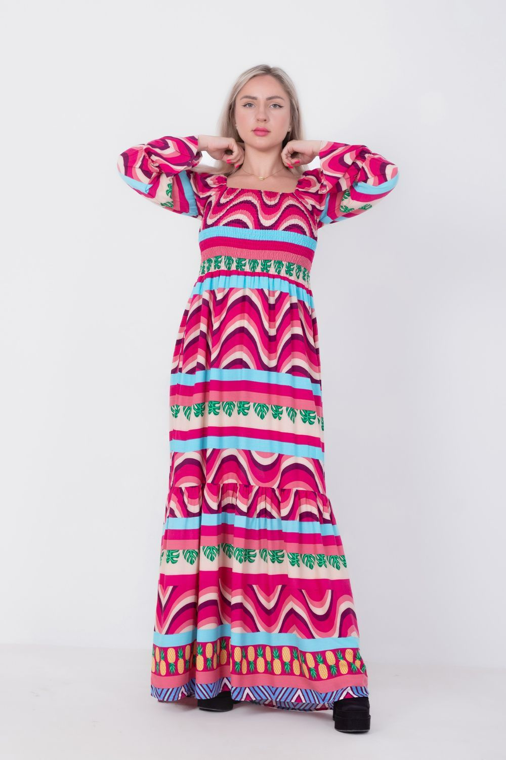 Colorful Maxi Dress