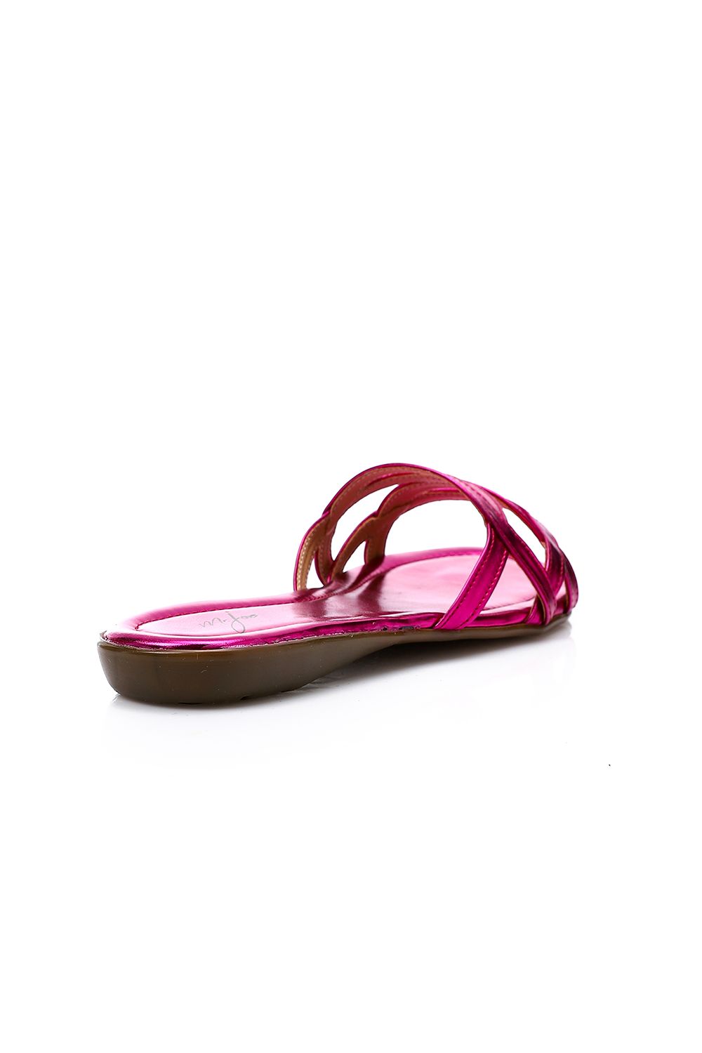 Summery Metallic Slippers