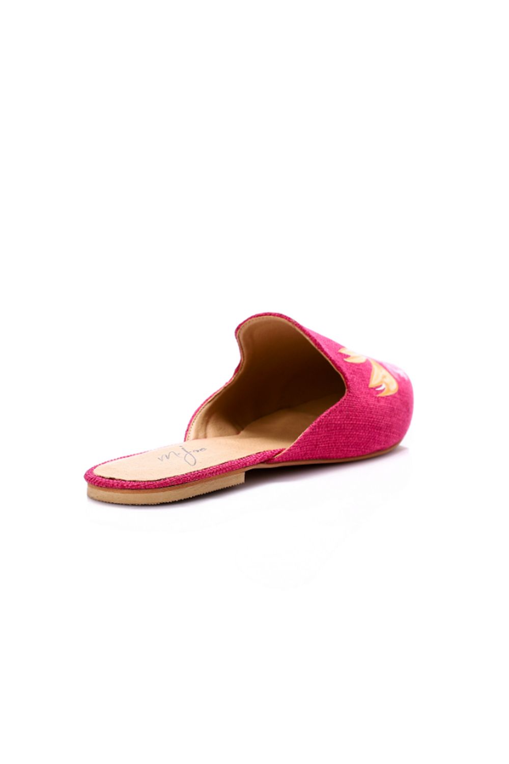 Japanese Flowers Printed Mules