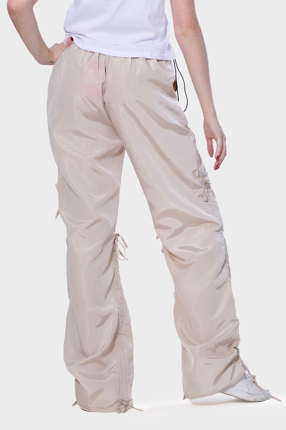 Knee Slit Parachoute Pants
