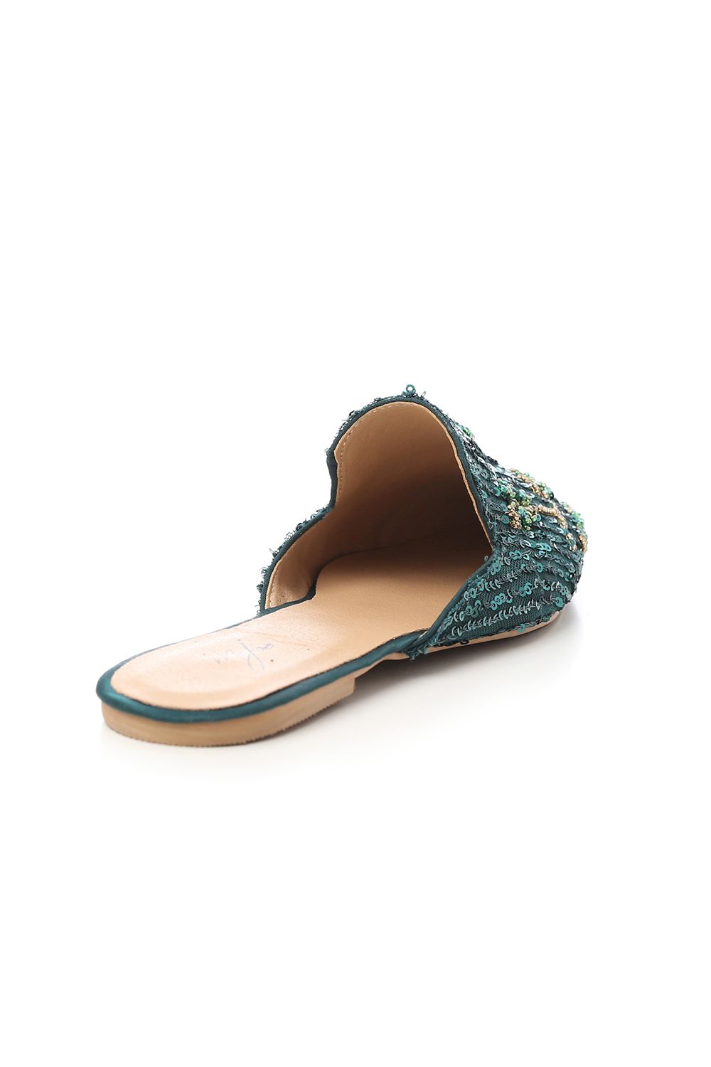 Embroidered Mules