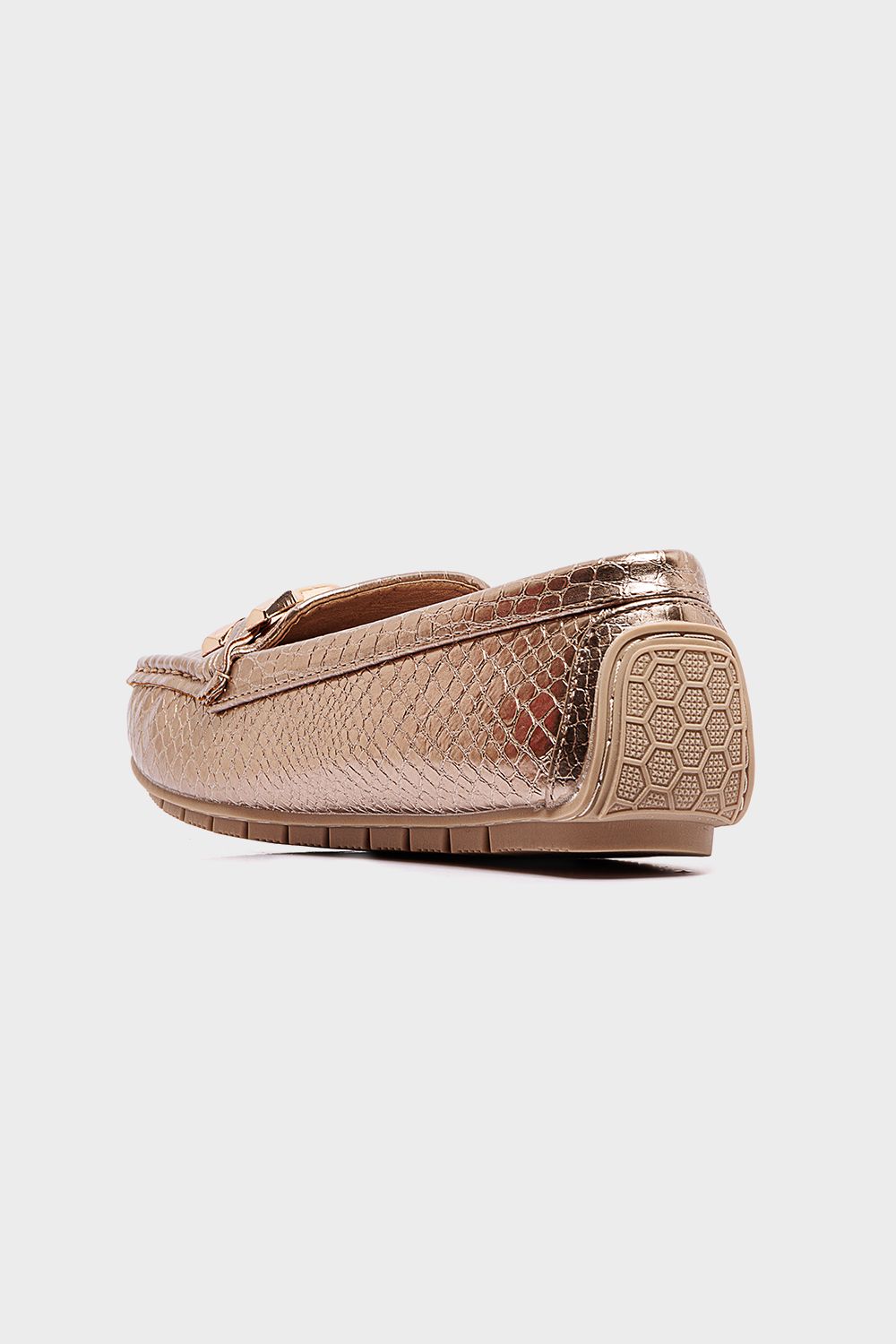 حذاء لوفر لامع مريح