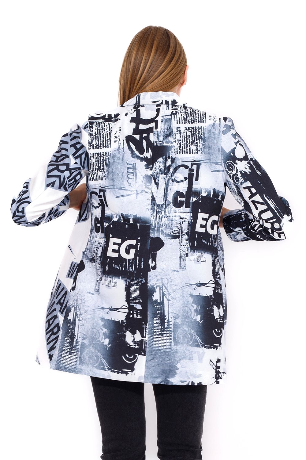 Casual Printed Blazer
