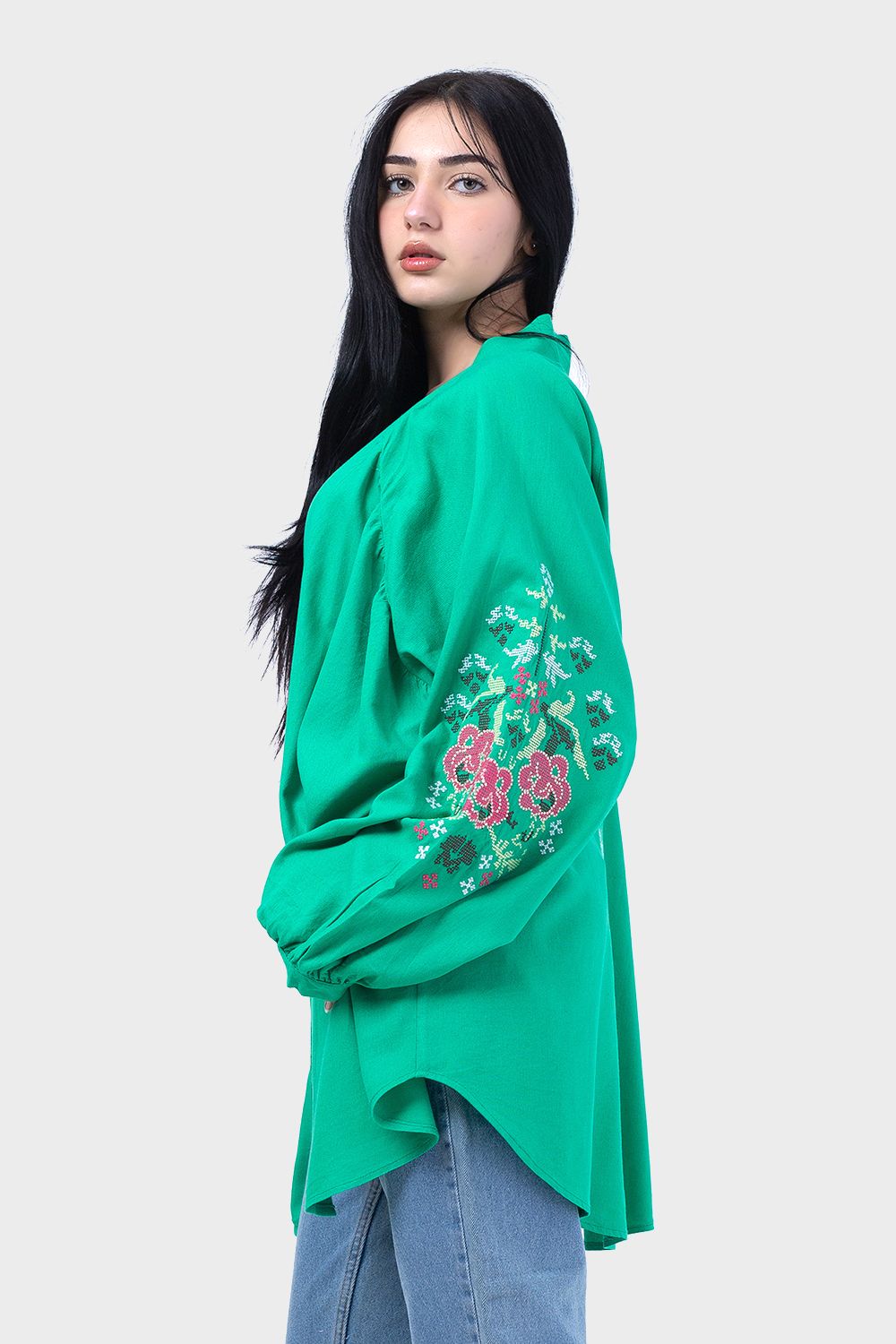 Fashionable Long Sleeves Kimono