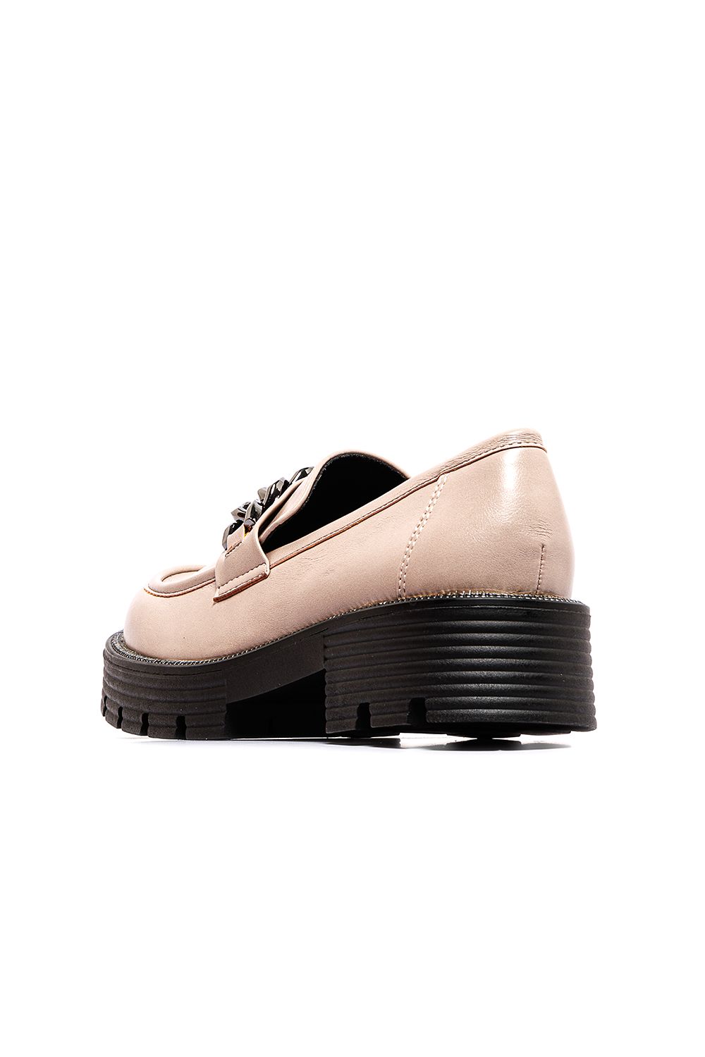 Metal Chain Flat Shoes