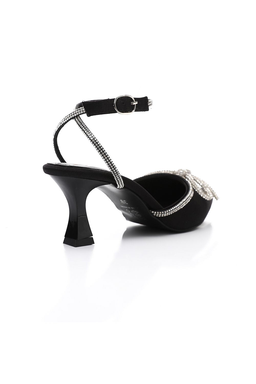 Bow Detailing Slingback High Heels