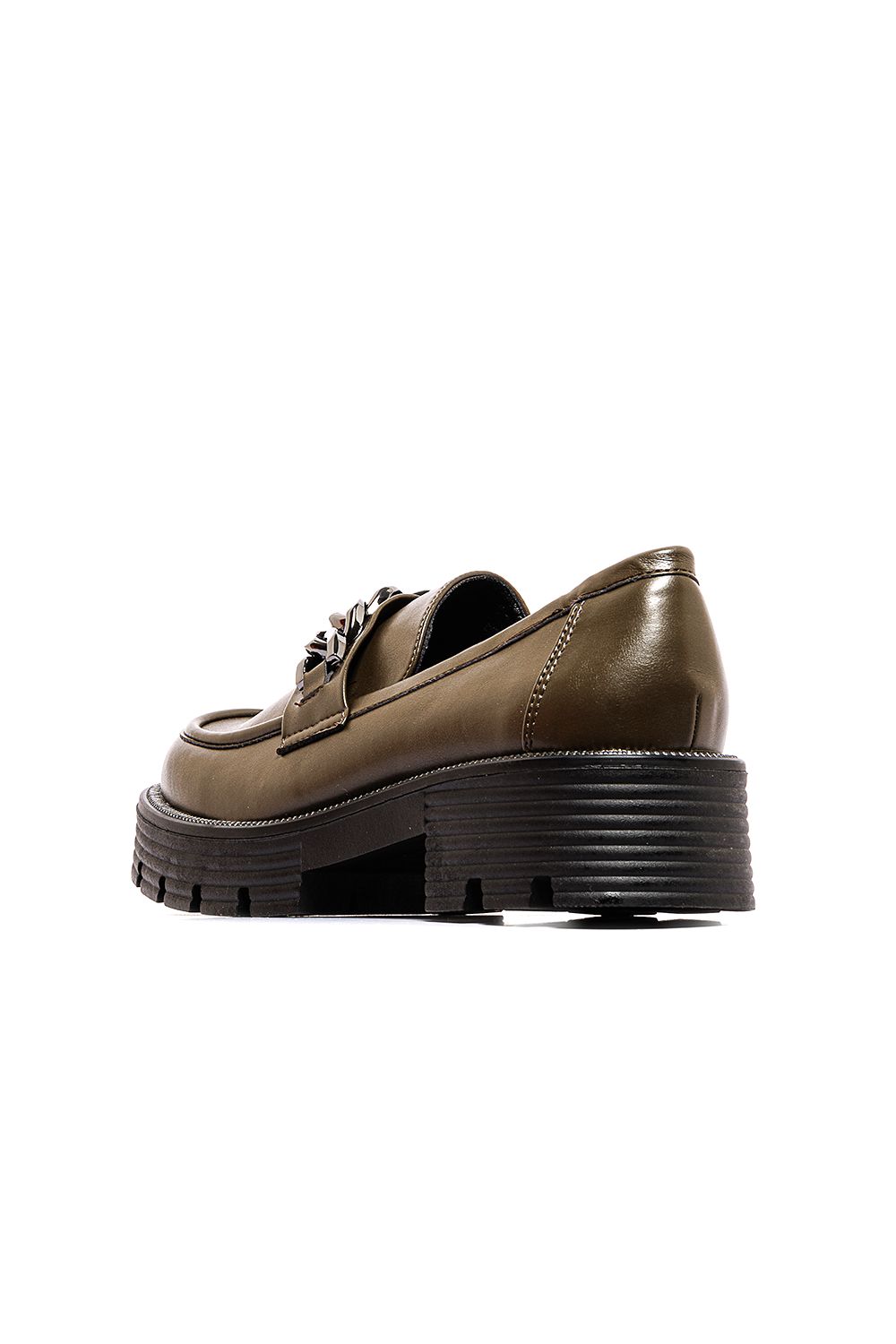 Metal Chain Flat Shoes