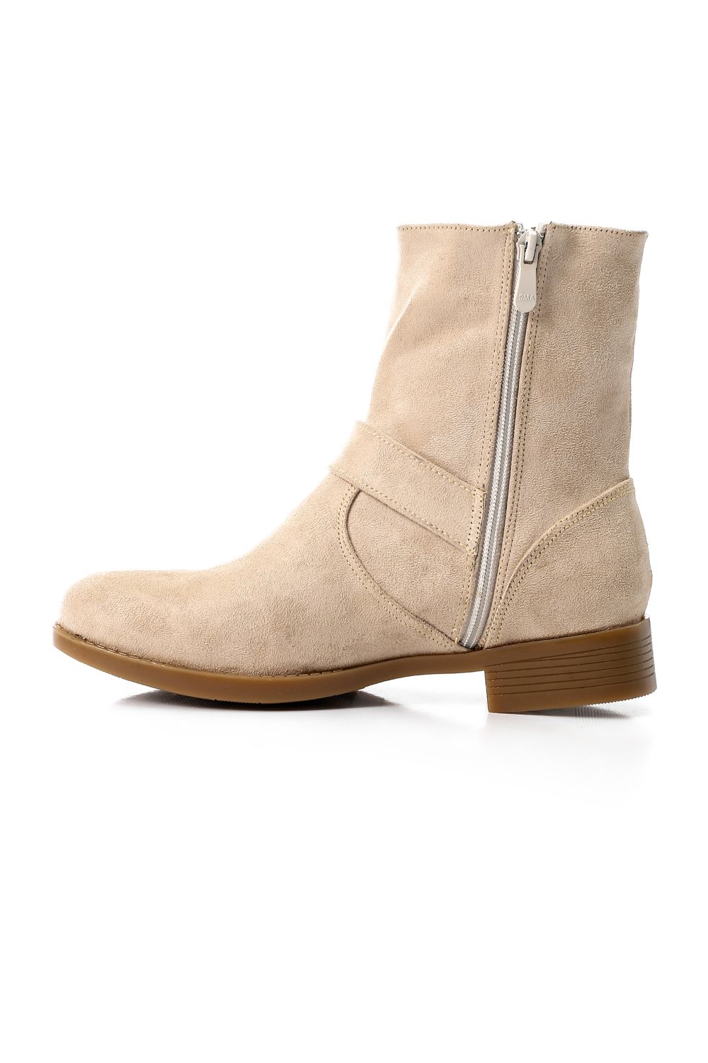 Suede Half Boot