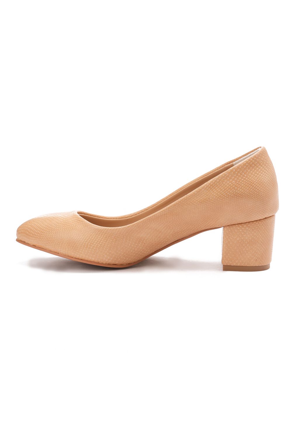 Classic Textured Leather High Heels