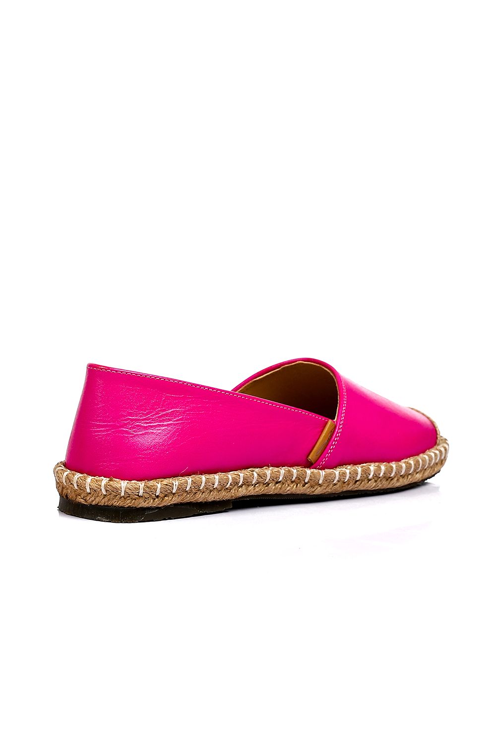 Metallic Espadrille with Straw Frame