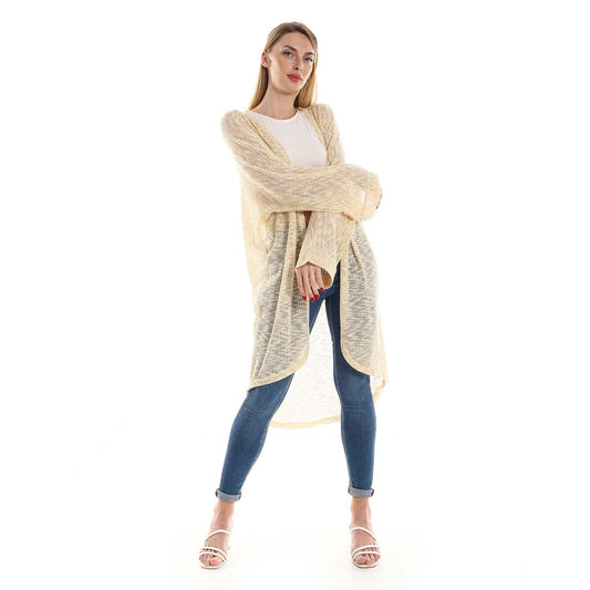 Knitted Oversized Cardigan - كارديجان محبوك أوفر سايز