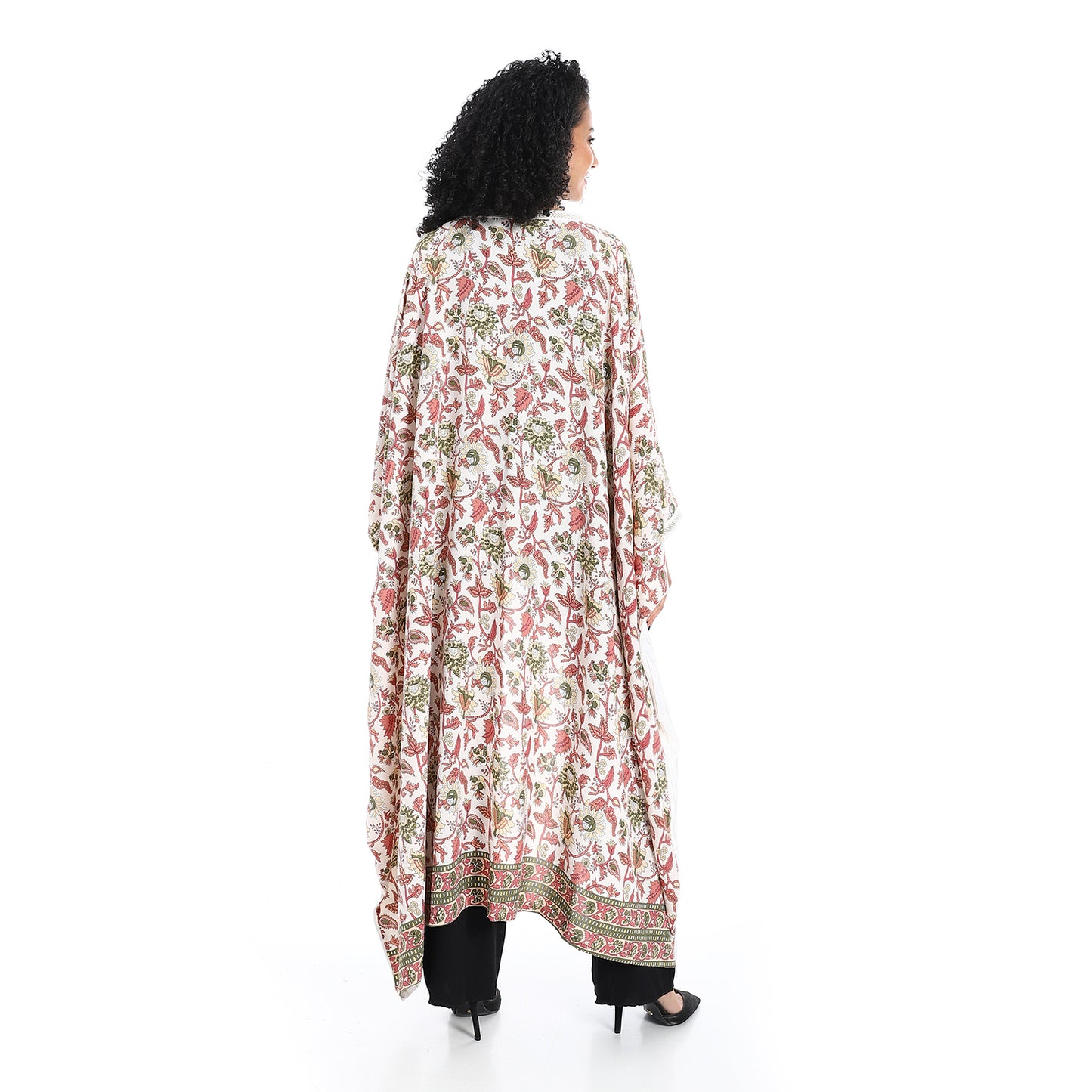 Back Printed Kimono - كيمونو مطبوع من الخلف