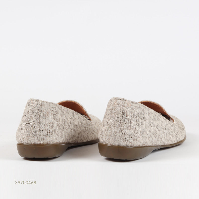 Self Printed Ballerina Shoes
