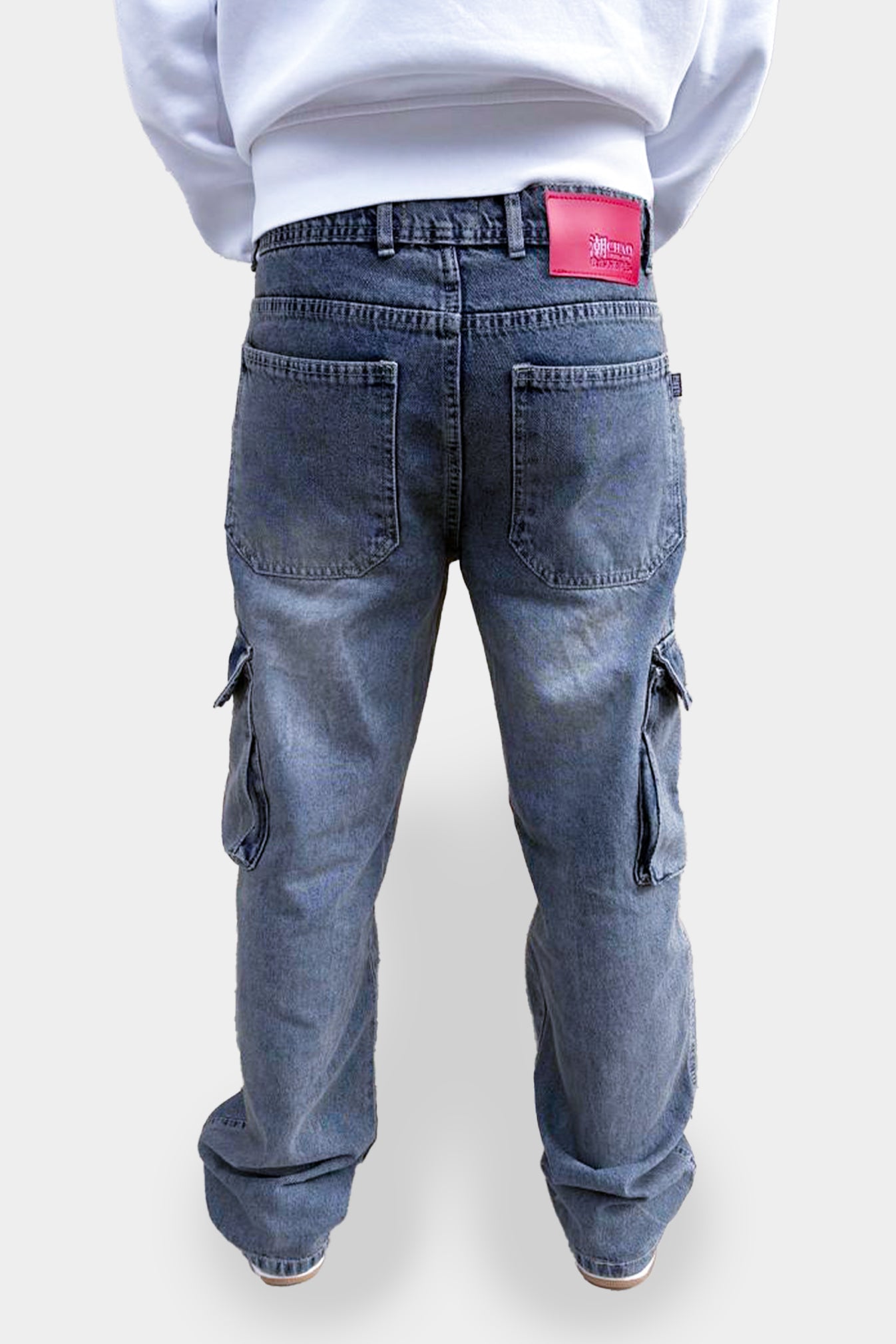 Cargo Baggy Pants, 100% Cotton