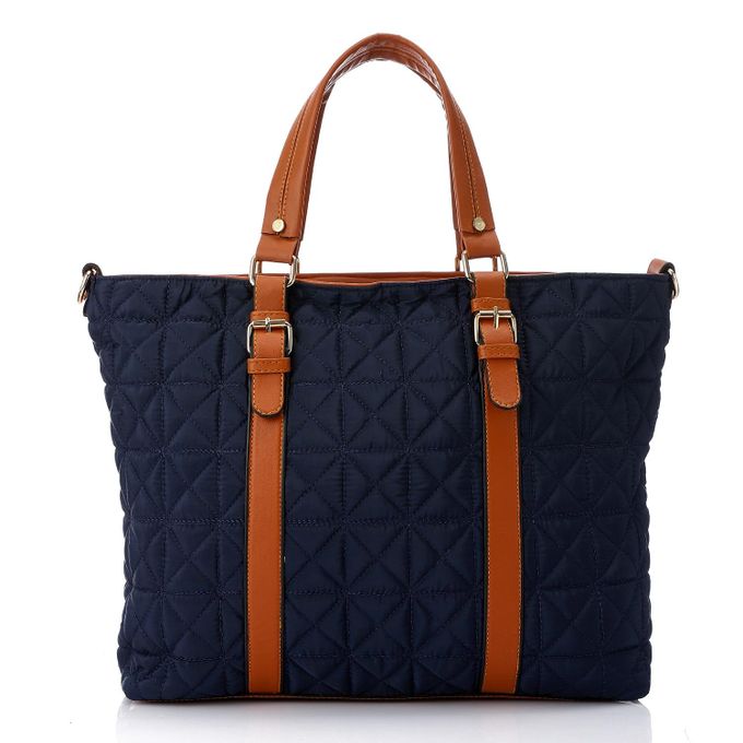 Bi-Tone Shoulder Bag