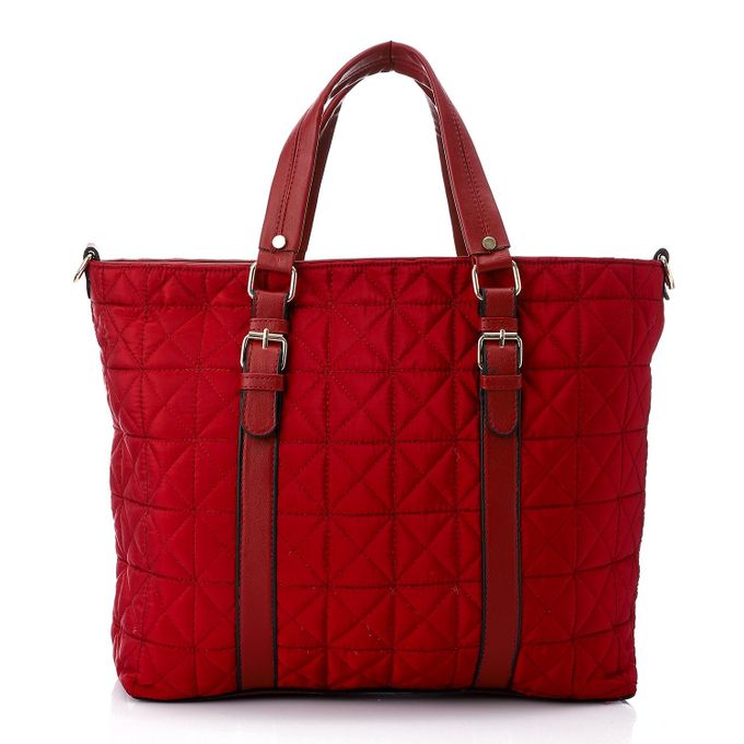 Red Practical Handbag