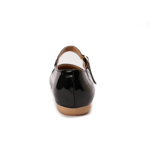 Verneh Side Buckle Round Toe Ballerina