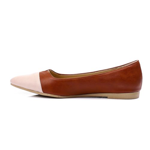 Havana Comfy Bi-Tone Ballerina