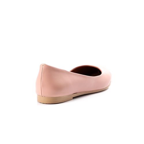 Rose Plain Flat Shoes