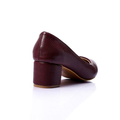 Classic Textured Leather High Heels
