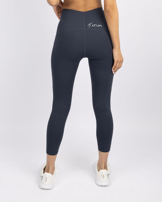 Navy Premium High-Waisted Leggings