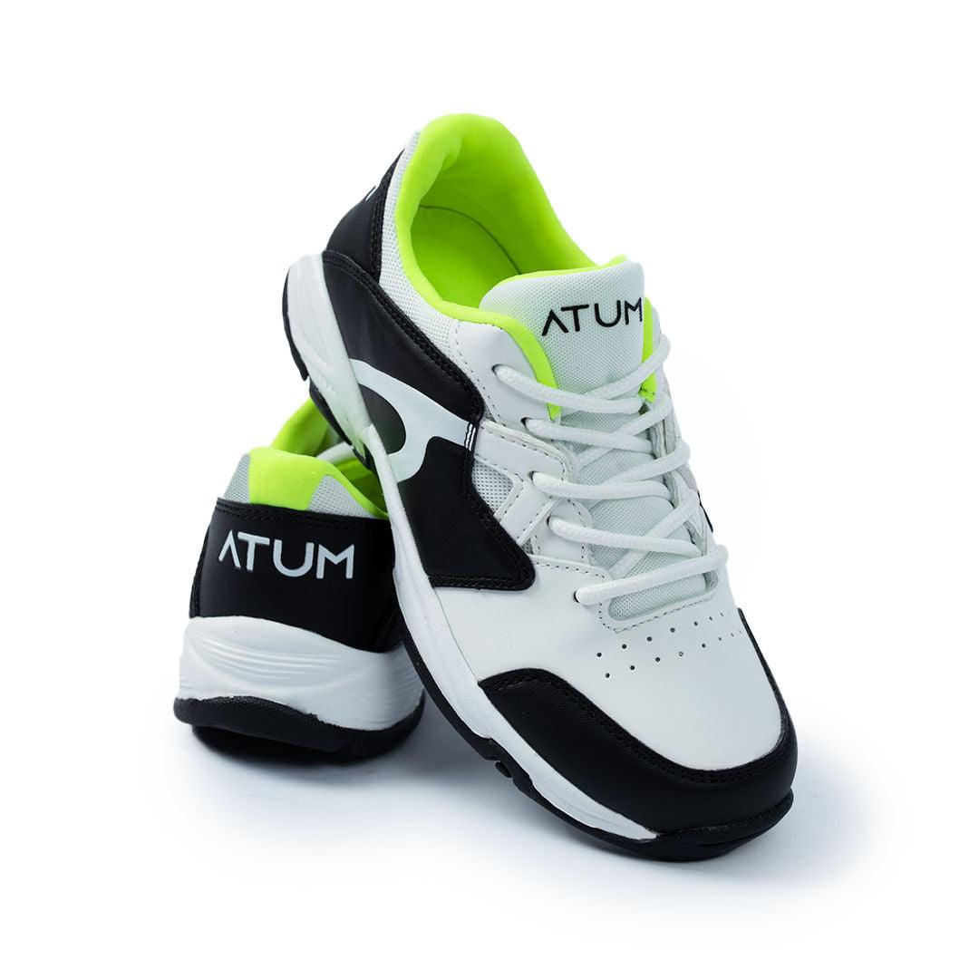Photo by ๐๐ง๐จรฐ๏ฟฝโ SPORTSWEAR ยฎ on December 26, 2022. May be of white/black lifestyle shoes with atum logo