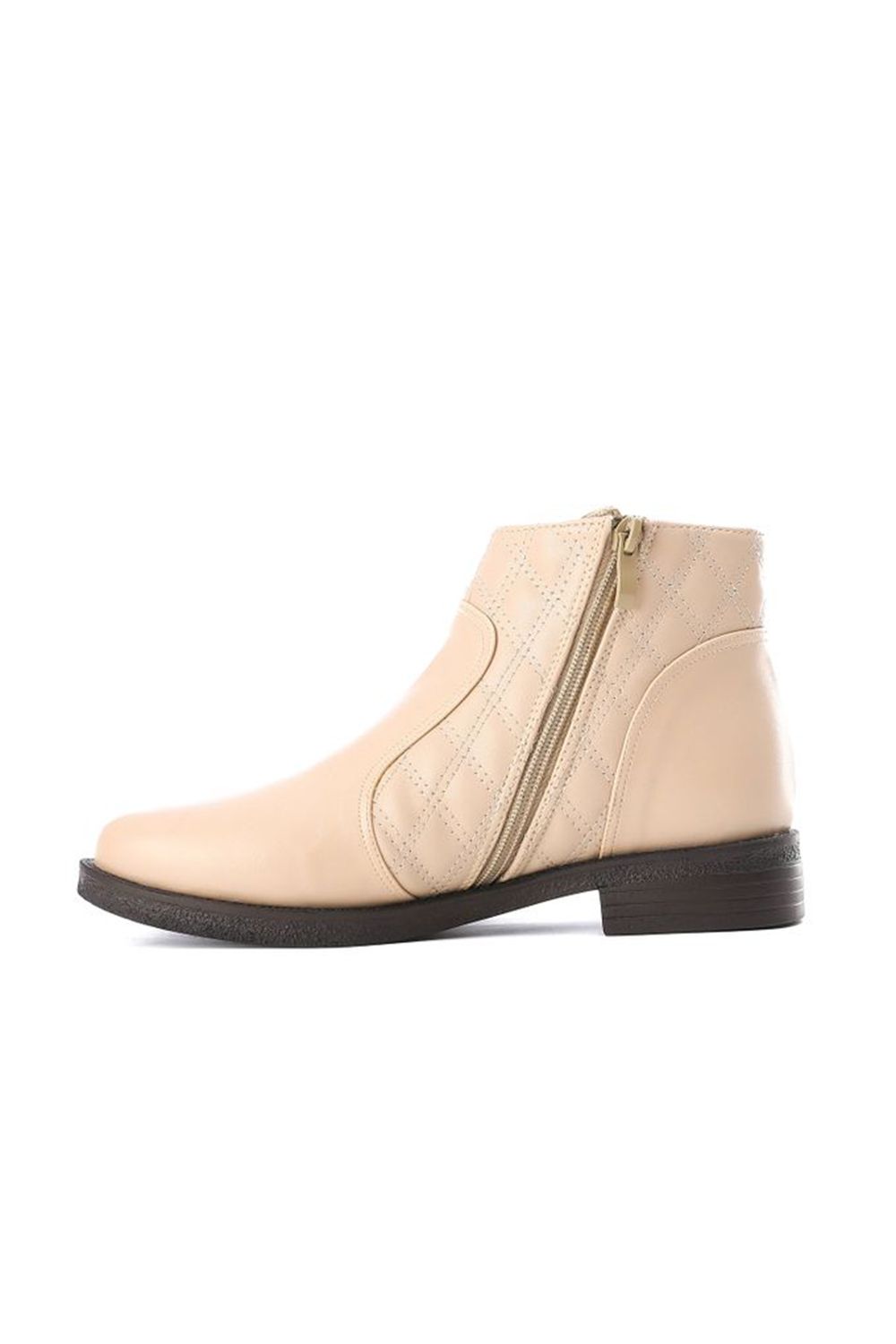 بوت أنيق بسوستة، بيج