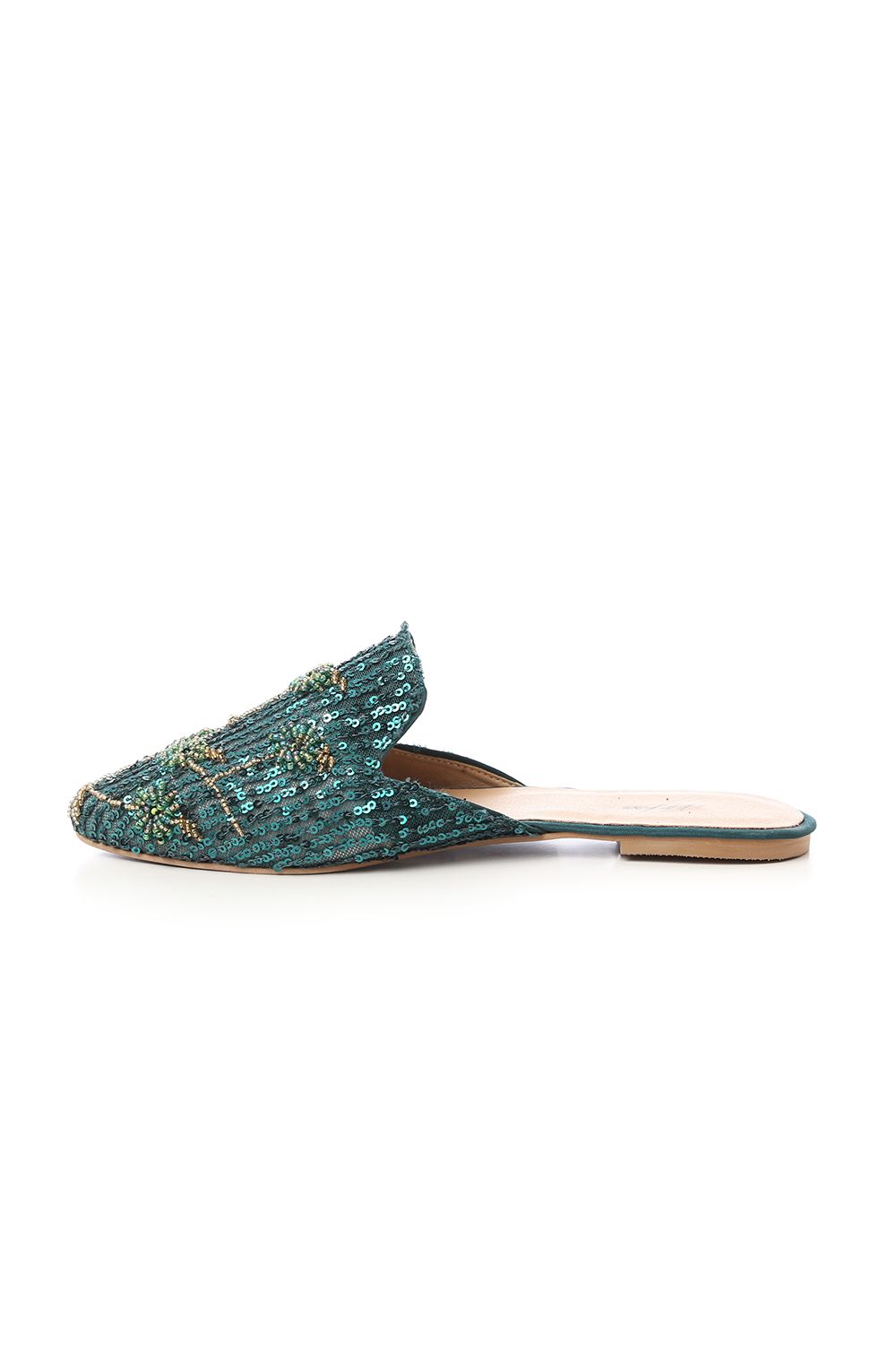 Embroidered Mules